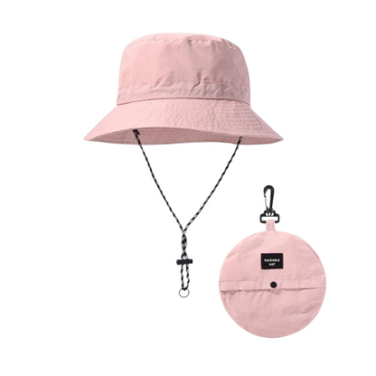 Sammenleggbar solhatt – UPF50+ UV-beskyttelse og vannavvisende (One Size)